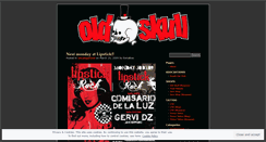 Desktop Screenshot of oldskull.wordpress.com
