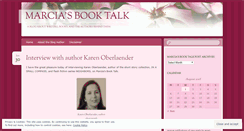 Desktop Screenshot of marciasbooktalk.wordpress.com