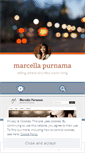 Mobile Screenshot of marcellapurnama.wordpress.com