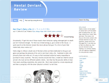 Tablet Screenshot of hentaideviant.wordpress.com