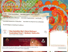 Tablet Screenshot of interfaithnet.wordpress.com