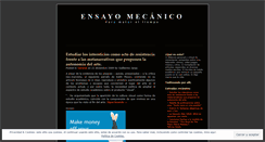 Desktop Screenshot of ensayomecanico.wordpress.com