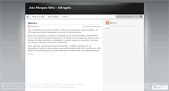 Desktop Screenshot of joaoadvogado.wordpress.com