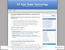 Tablet Screenshot of estaketech.wordpress.com