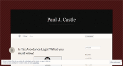 Desktop Screenshot of pauljohncastle.wordpress.com