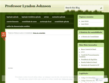 Tablet Screenshot of professorlyndon.wordpress.com