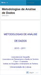 Mobile Screenshot of metodologias2010.wordpress.com