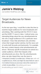 Mobile Screenshot of jamie2009.wordpress.com