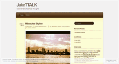 Desktop Screenshot of jakettalk.wordpress.com