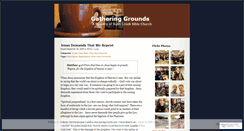 Desktop Screenshot of gatheringgrounds.wordpress.com