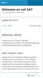 Mobile Screenshot of drbiswas.wordpress.com