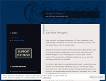 Tablet Screenshot of fangirlknitsscarf.wordpress.com