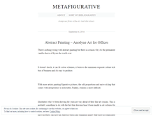 Tablet Screenshot of metafigurative.wordpress.com