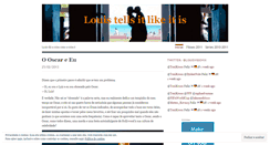 Desktop Screenshot of louistellsitlikeitis.wordpress.com
