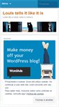 Mobile Screenshot of louistellsitlikeitis.wordpress.com