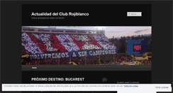 Desktop Screenshot of fichajesatletico.wordpress.com