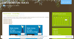Desktop Screenshot of esaliterature.wordpress.com