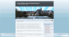 Desktop Screenshot of jungewetzlarergegenrechts.wordpress.com