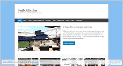 Desktop Screenshot of futbolitisplus.wordpress.com