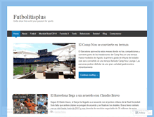 Tablet Screenshot of futbolitisplus.wordpress.com