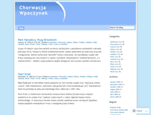 Tablet Screenshot of chorwacjawypoczynek.wordpress.com