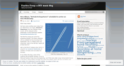 Desktop Screenshot of freepmusic.wordpress.com