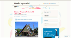 Desktop Screenshot of celebsgonewild.wordpress.com