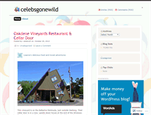 Tablet Screenshot of celebsgonewild.wordpress.com