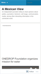 Mobile Screenshot of amexicanview.wordpress.com