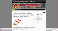 Desktop Screenshot of gaplaspezia.wordpress.com