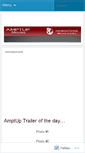 Mobile Screenshot of amptupmovies.wordpress.com