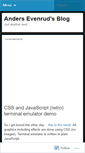Mobile Screenshot of anderse.wordpress.com