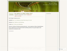 Tablet Screenshot of brianchristian.wordpress.com