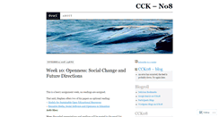 Desktop Screenshot of cckno8.wordpress.com