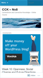 Mobile Screenshot of cckno8.wordpress.com