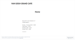 Desktop Screenshot of grandcafevangogh.wordpress.com