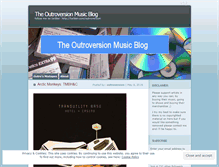 Tablet Screenshot of outroversion.wordpress.com