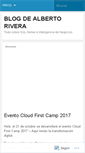 Mobile Screenshot of albertorivera.wordpress.com
