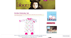 Desktop Screenshot of bloommaternity.wordpress.com