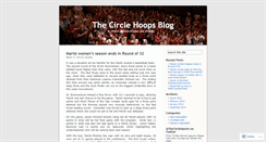 Desktop Screenshot of circlehoops.wordpress.com