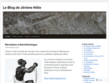 Tablet Screenshot of blogdejeromehelie.wordpress.com