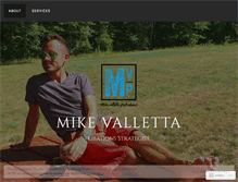 Tablet Screenshot of mikevalletta.wordpress.com