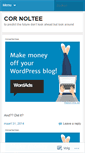 Mobile Screenshot of cornoltee.wordpress.com