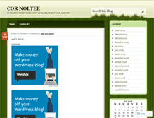 Tablet Screenshot of cornoltee.wordpress.com