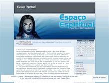 Tablet Screenshot of espacoespiritual.wordpress.com