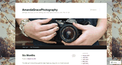 Desktop Screenshot of amandagracephotos.wordpress.com