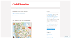 Desktop Screenshot of elizabeththackerjones.wordpress.com