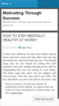 Mobile Screenshot of mot2rusuccess.wordpress.com