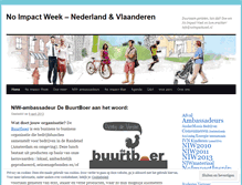 Tablet Screenshot of noimpactweeknl.wordpress.com