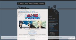 Desktop Screenshot of narutodesign.wordpress.com